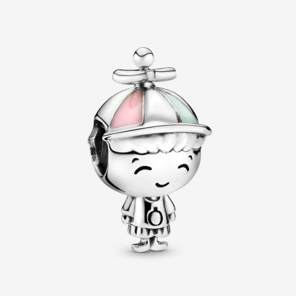 Pandora Little Boy Charm 798015enmxSterling silver NWT